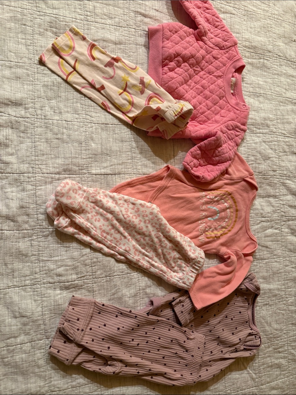 Baby girl outfits - 3 sets